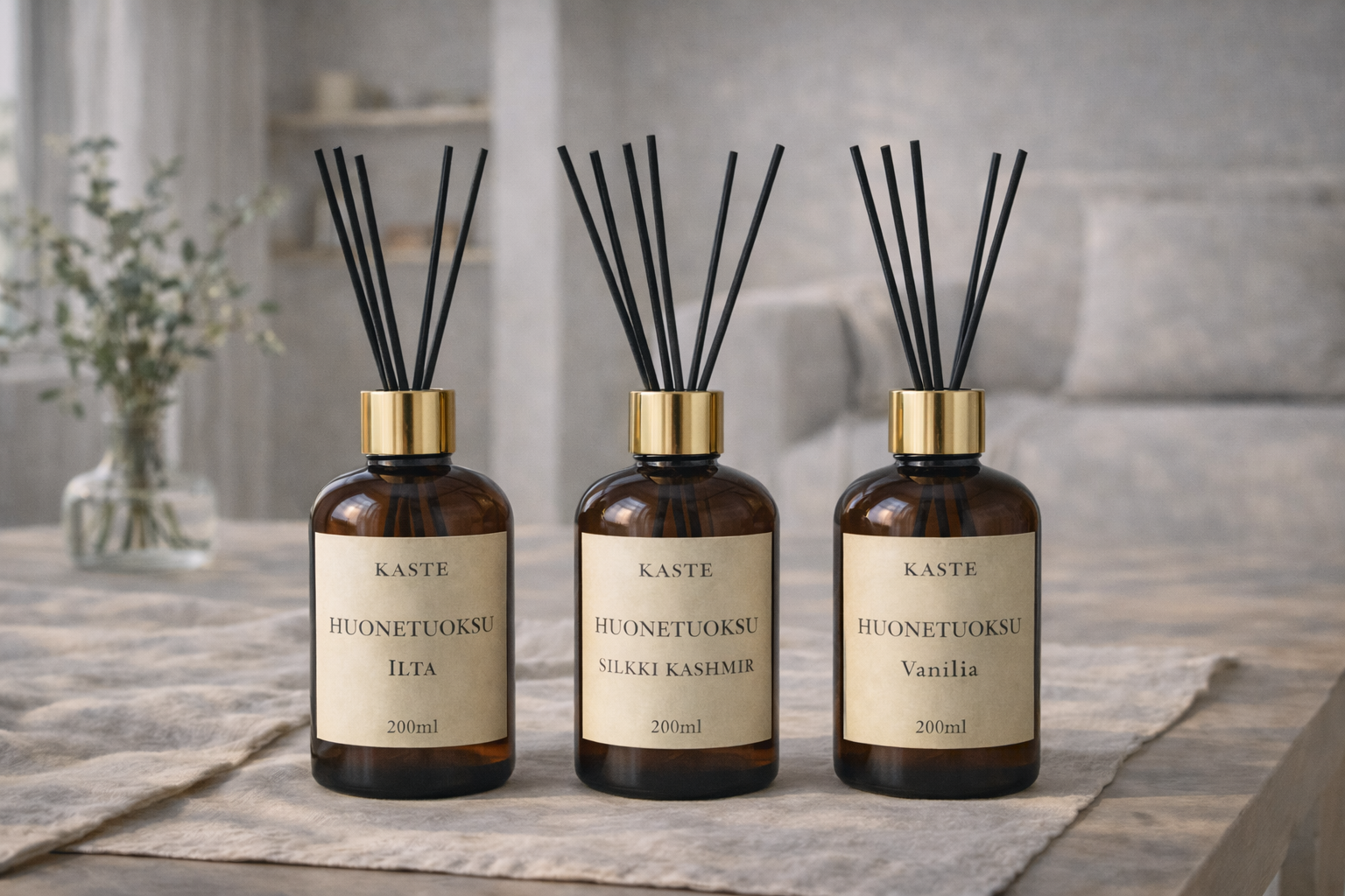 Huonetuoksut TULOSSA 09/2026